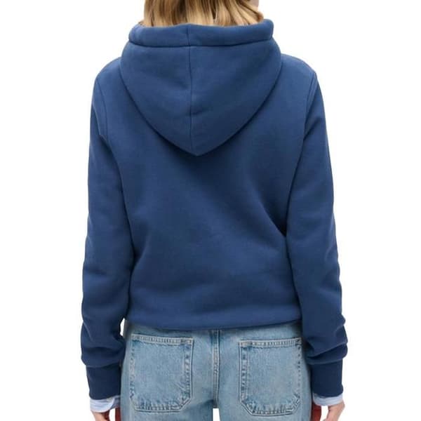 Sweat Bleu Kvinna Superdry Luxe