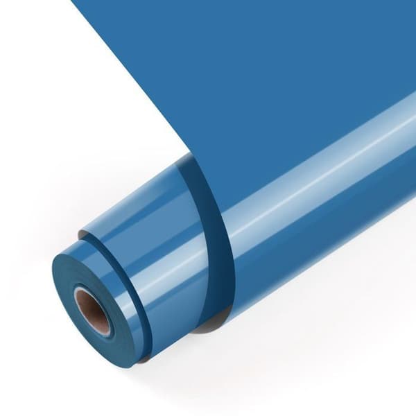 Värmeöverföringsvinyl Basic - Ocean Blue - 30,5 x 180 cm