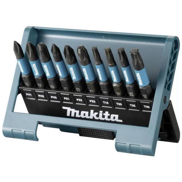 Makita Impact Black Bit-Set 10-del E-12011 Bitset