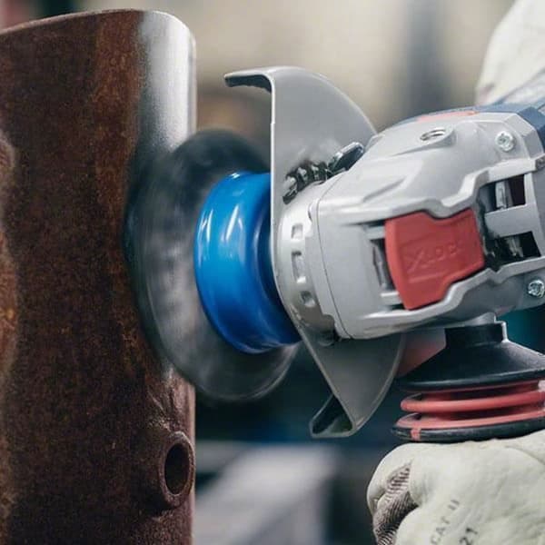 BOSCH X-LOCK Circular Wave Borste 115mm - Rengör för metall
