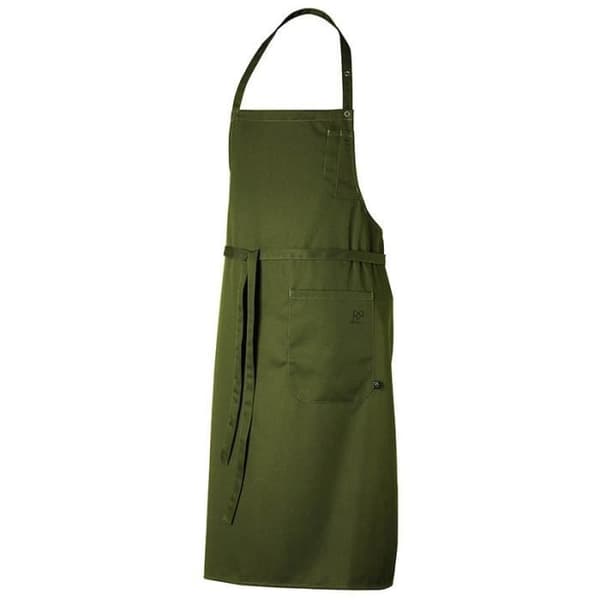 Köksförkläde - ROBUR - Dax - Olivfärg - Unisex - Tvättbar