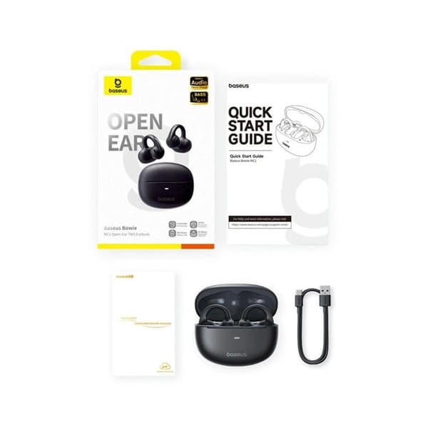 Baseus Bowie MC1 USB‑C Bluetooth-hörlurar Svarta