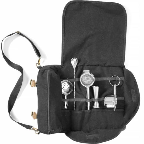 Resväska för bartendertillbehör 210 x 370 x 70 mm