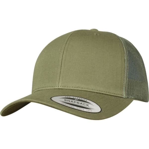 Flexfit RETRO Trucker Snapback Cap - brun bock