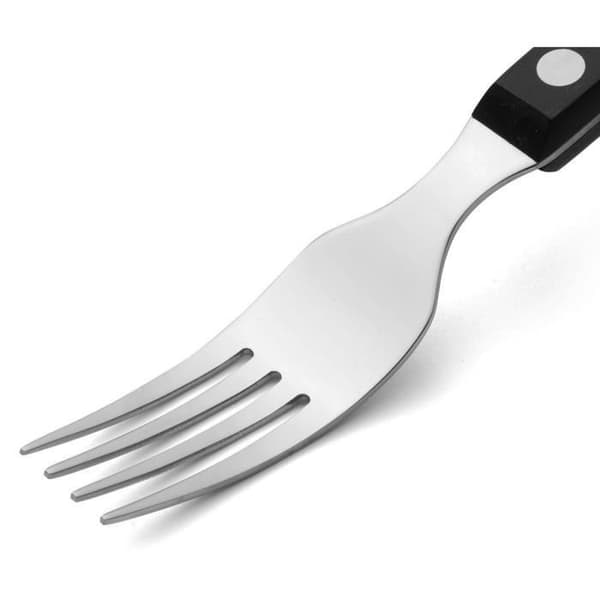 Stekgaffel - ARCOS - Steak Basic - Rostfritt Stål - Svart Polyoxymetylén - 195 mm