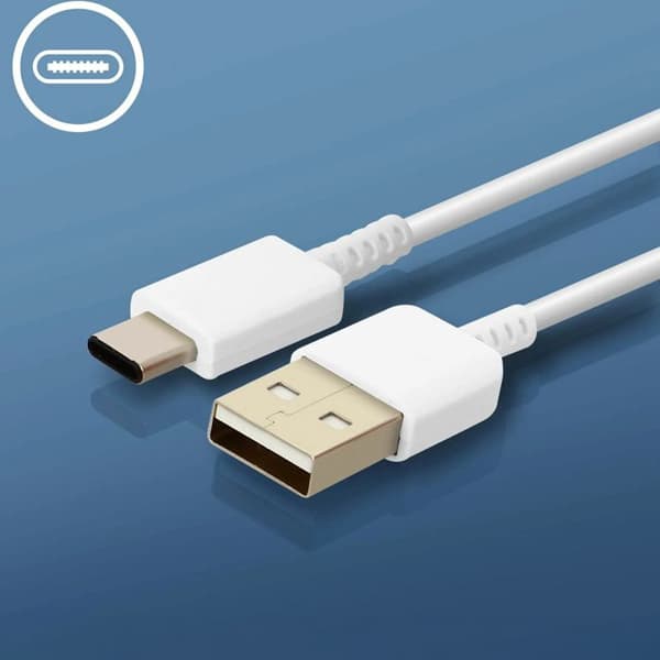 Laddare - SAMSUNG - EP-TA200EWE - USB Typ C - 1 m - 15W