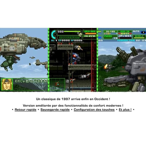 Assault Suit Leynos 2 Saturn Tribute Switch