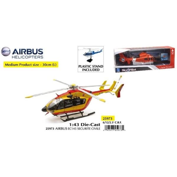 Skalmodell - Eurocopter EC 145 S helikopter...