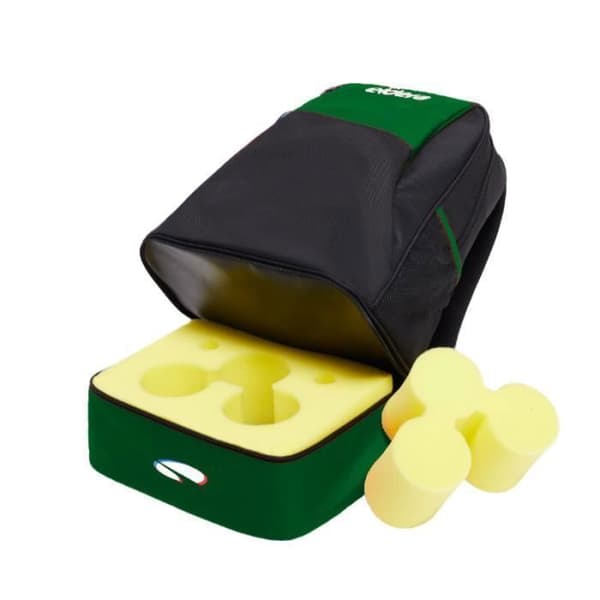 Petanque Ryggsäck Eldera 3 Bollar Grön-Svart