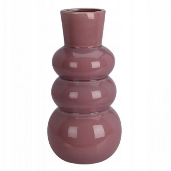 Vas - soliflore Heminredningskollektion Keramisk vas i bubbleform, 25 x 13 cm