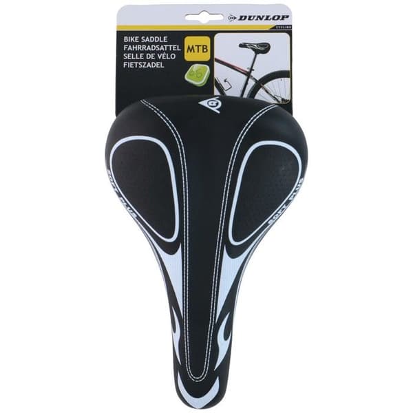 Dunlop Sport MTB sadel 27 cm - Vit - Unisex - Stål