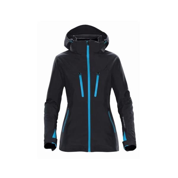 Parka 3 i 1 dam Stormtech - svart/elektrisk blå