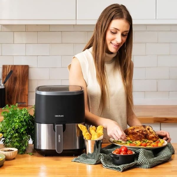 Cecotec Luftfritös Cecofry Fantastik Inox 4000