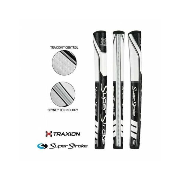Grip Super Stroke Putter - 1.0 PT - svart/vit - TU