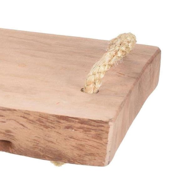 serving platter i trä 51x19x3 cm