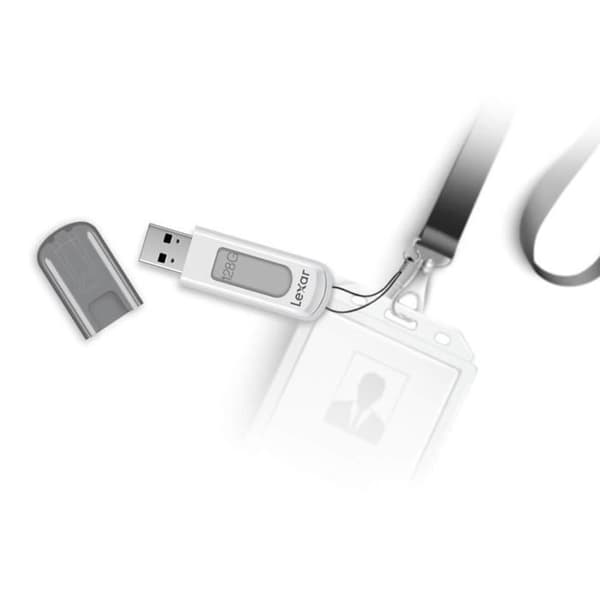 USB-nyckel - LEXAR - JumpDrive V100 - 32GB - USB 3.0 - Grå