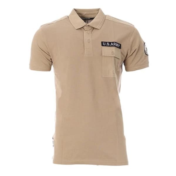 Polo Beige Herr American People Paf