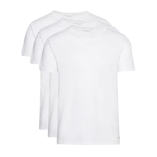 3-pack T-shirts Vit Herr Tommy Hilfiger Stretch