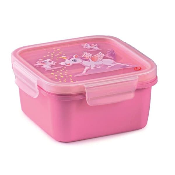 Lunchlåda - Snipslock - 795 - Enhörning - 0,80 l - Rosa - Barn