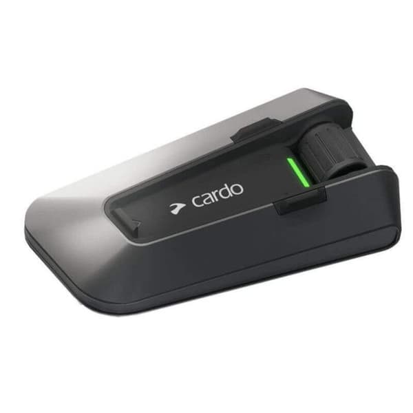 Intercom Bluetooth - CARDO - PACKTALK EDGE SOLO - Vattentät - Högtalare 40mm - Uppladdningsbar USB