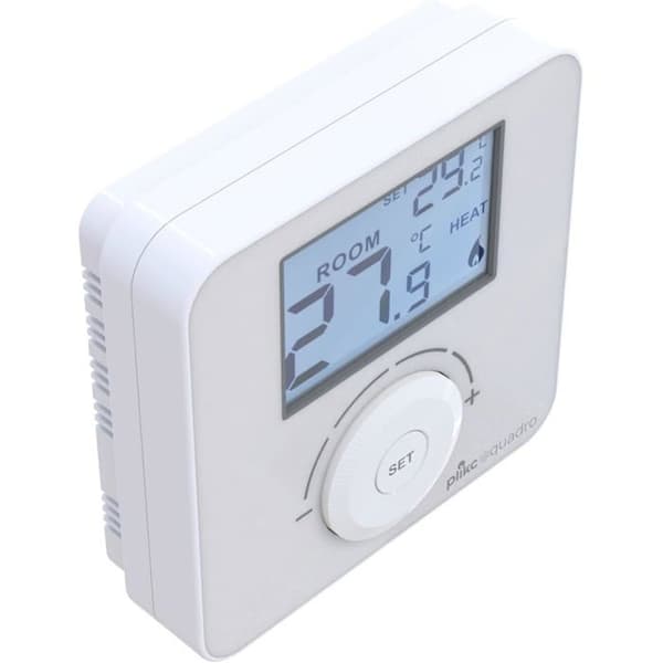 Rumstermostat - PLIKC - PLK267690 - digital - AA-batterier - 5–35°C, noggrannhet ±1°C