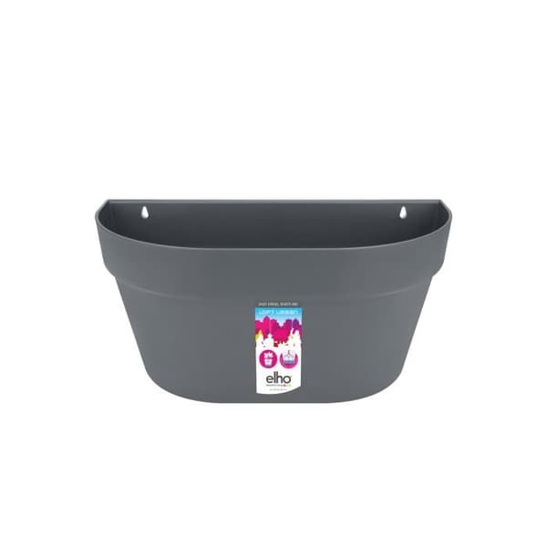 ELHO Loft Urban väggkruka - 40 cm - Antracitgrå