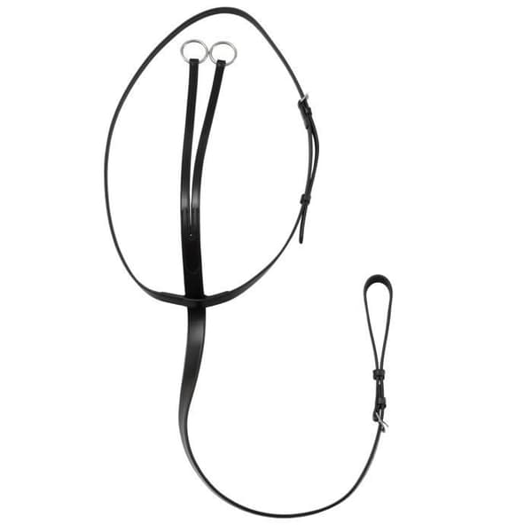 Martingale för hästar Premier Equine Fuscaldo - svart - Full