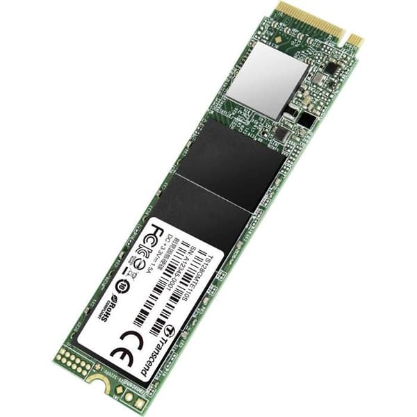 TRANSCEND 128GB M.2 2280 PCIe Gen3x4 3D TLC intern hårddisk