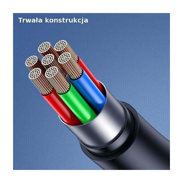 USAMS Lightning-kabel 1m i färgen Vattengrön
