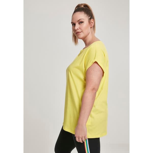 Urban Classic förlängd t-shirt i plusstorlek för kvinnor