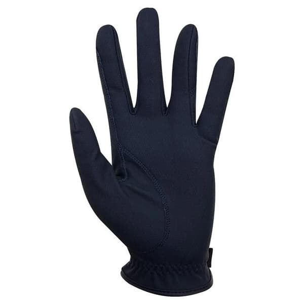 Ridsporthandskar barn BR Equitation Grip Pro - marinblå