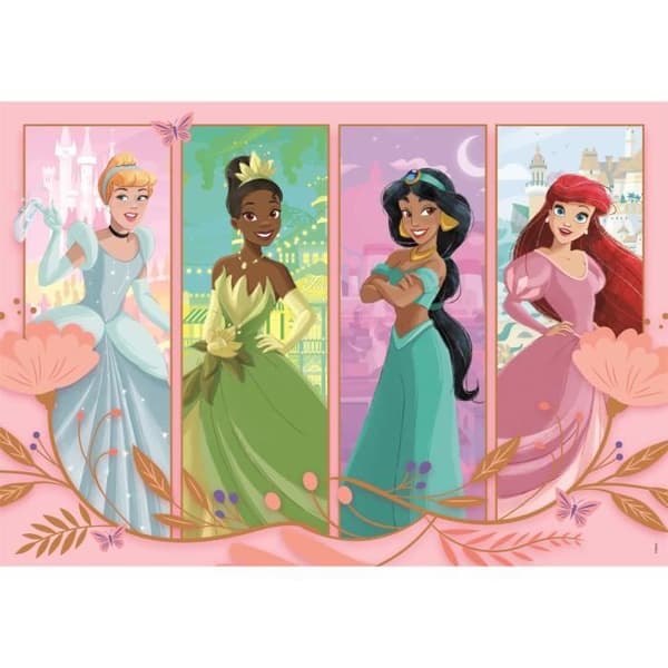 CLEMENTONI - 2x60 bitar - Disney Princess