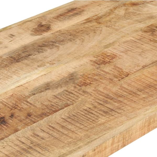 vidaXL Soffbord 120x60x40 cm Rå mangoträ