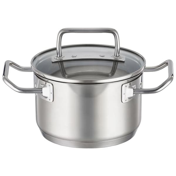 Gratängform - EXPERTISO - Ø 16 cm - Lock ingår - Grå