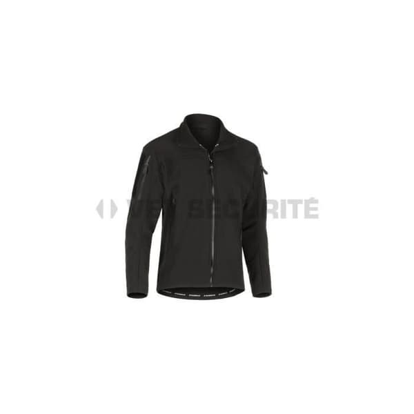 Audax svart softshell-jacka - Clawgear