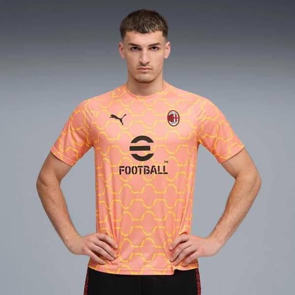 Uppvärmningströja Milan AC 2025/26 - rosa