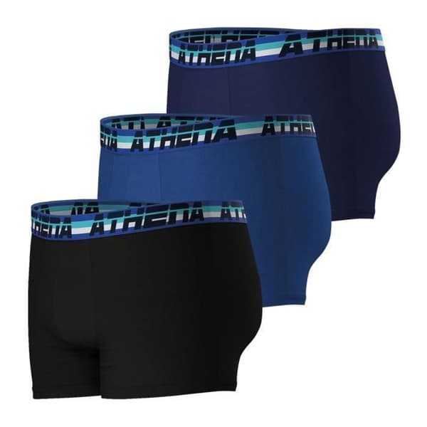 Set med 3 boxershorts herr 720 Stretch Bomull Athena