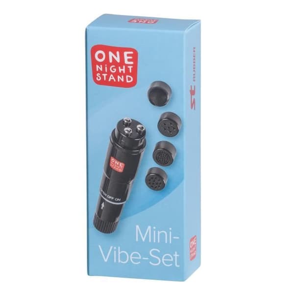 ONE NIGHT STAND Mini Masseur Set, Noir