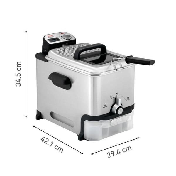 Tefal Oleoclean Pro FR8041 2300 W Inox