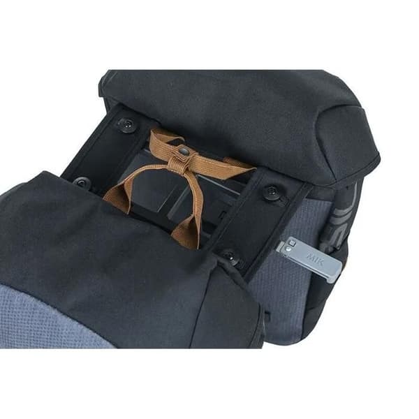 Cykelväska - BASIL - Miles Dubbel - 32L - Vattentät - MIK-system