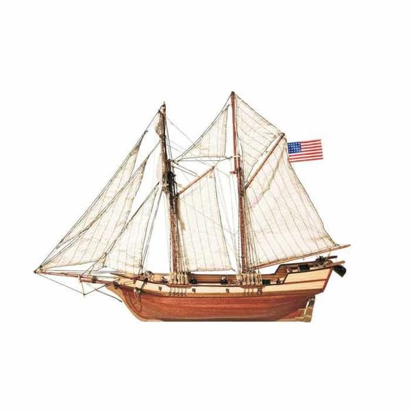 Maquette Båt: Skonaren Albatros