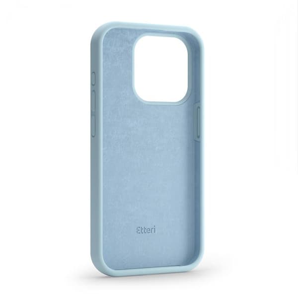 Etteri silikonfodral för iPhone 14 6,1" ljusblå