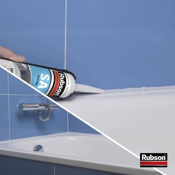 Transparent sanitetssilikonfogmassa 300 ml - RUBSON - 165173