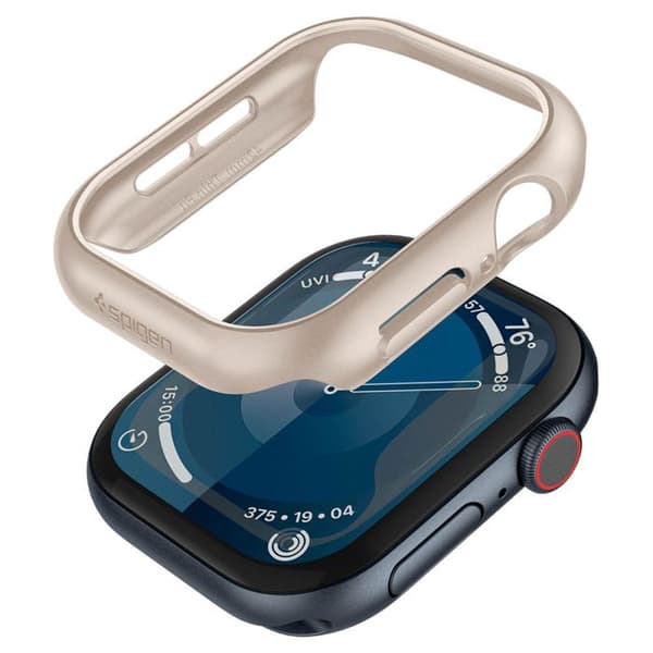 Coque för Apple Watch 10 42mm - Spigen Thin Fit - Starlight