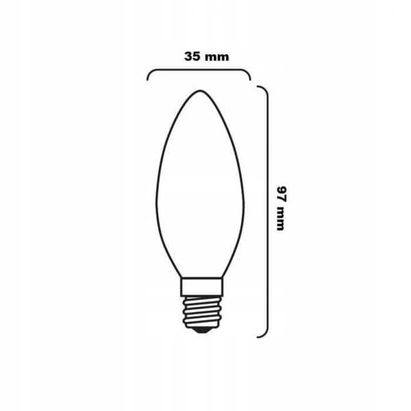 Transparent glödlampa SPP 40W E14 Energi