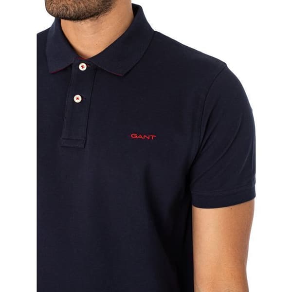 Polo Regular I Kontrastpique - GANT