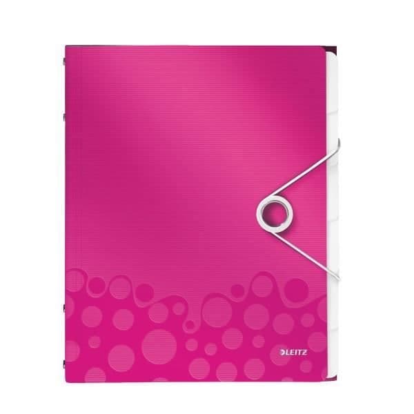LEITZ Sorter 6 nycklar WOW Rosa