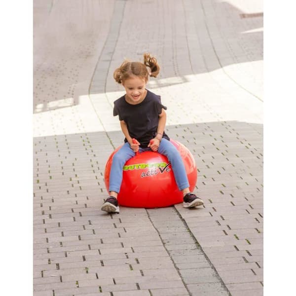 Bouncing Ball - Jumping Stick Utomhusaktiv - 73014409 - Regnbåge Bouncing Ball, 60 cm
