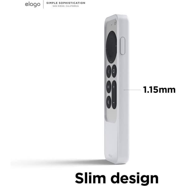 Coque Slim - ELAGO - R2 - för Apple TV Siri Remote - Nightglow Blå - 2021/2022