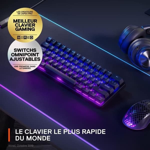 Steelseries APEX PRO MINI TRÅDLÖS tangentbord